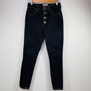 Guess Jeans 25x27 Guess Black Jeans Button Fly Guess High Rise Skinny 25 Guess
